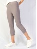 Basic Stretchy Capri Leggings